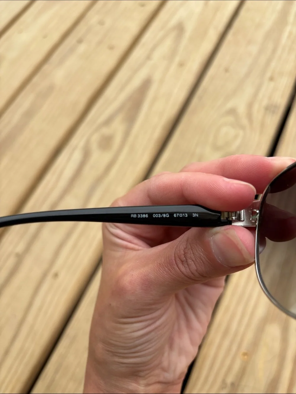 Ray-Ban Aviator Sunglasses Silver Frame with Brown Lenses